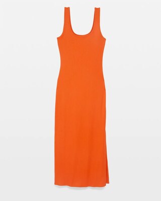WHBM® FORME Rib Scoopneck Dress