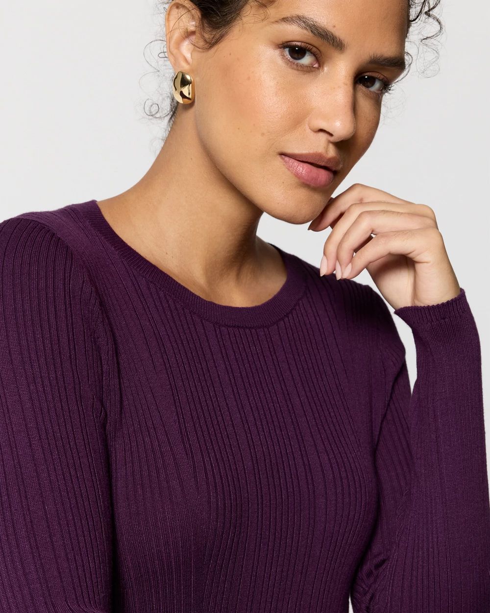 Long Sleeve Crewneck Pullover click to view larger image.