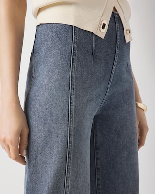 Extra High-Rise Wide Leg Cropped Jean click to view larger image.