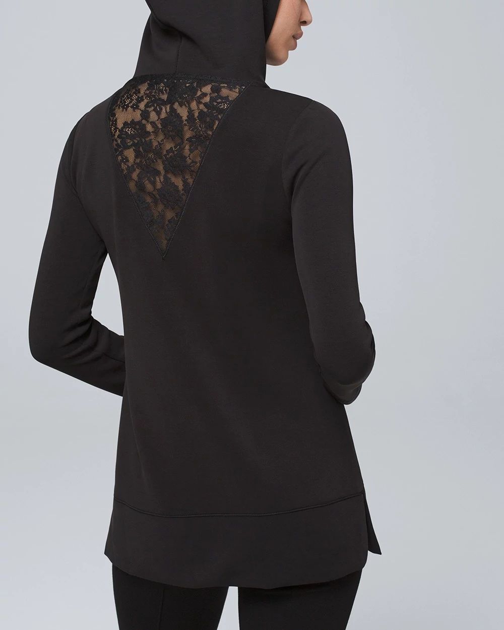 WHBM WKND Lace Inset Tunic
