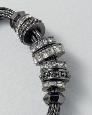 Hematite Rings Magnetic Bracelet