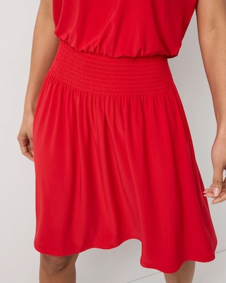 Smocked Waist Dress click to view larger image.