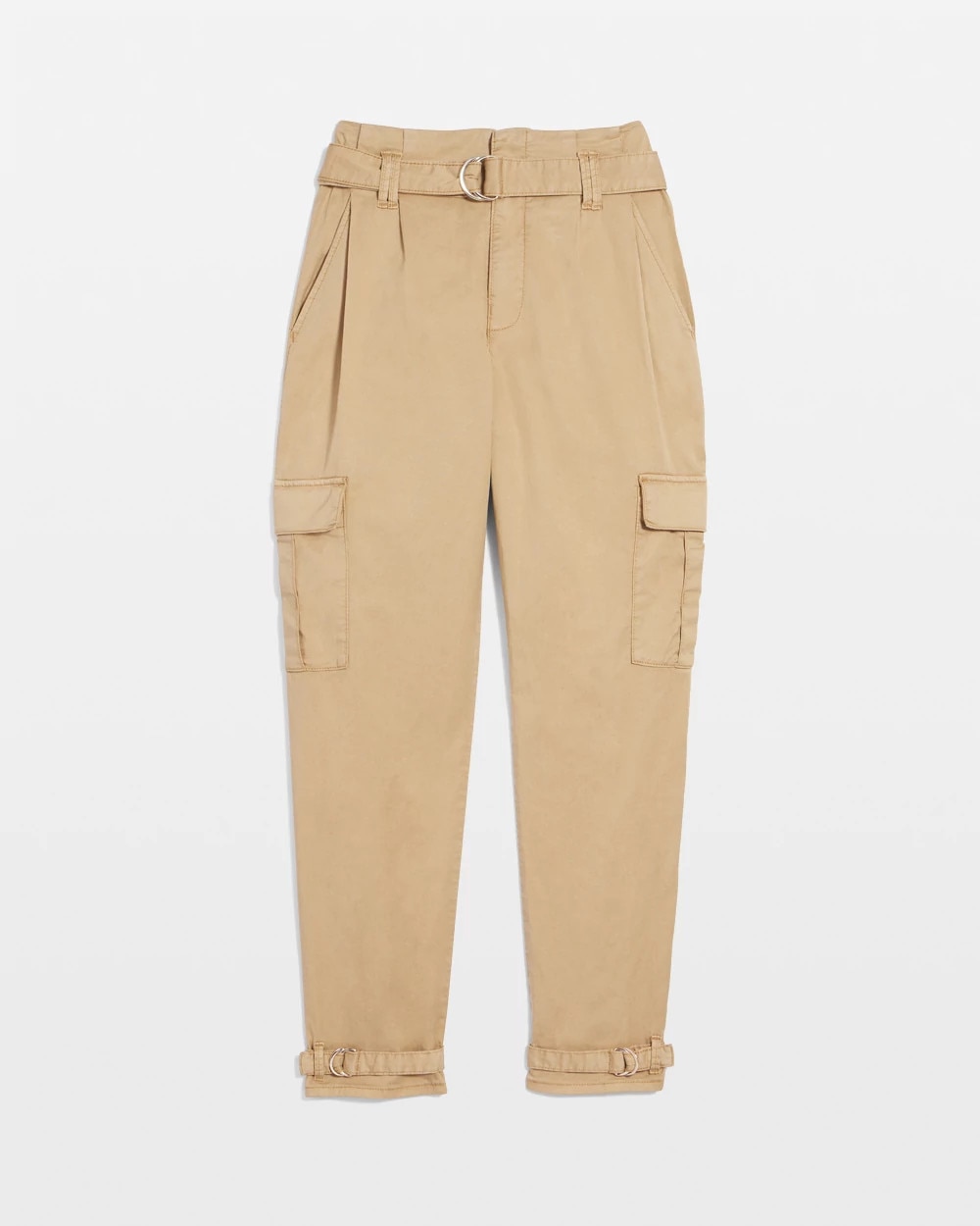 Petite Extra High-Rise Pret Cargo Tapered Ankle Pant