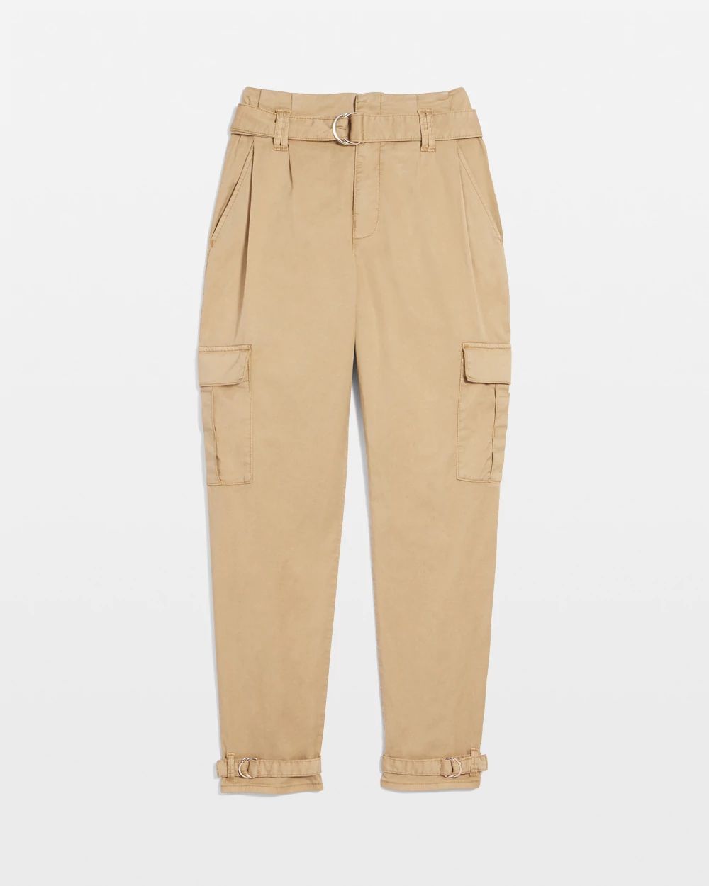 Petite Extra High-Rise Pret Cargo Tapered Ankle Pant