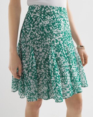 Floral Mini Skirt