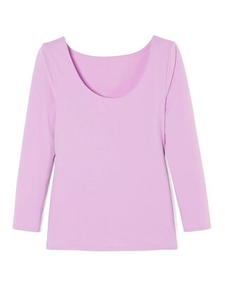 WHBM® FORME 3/4-Sleeve Boatneck Top