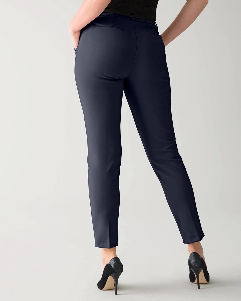 WHBM Elle Slim Ankle Comfort Stretch Pant White House Black Market