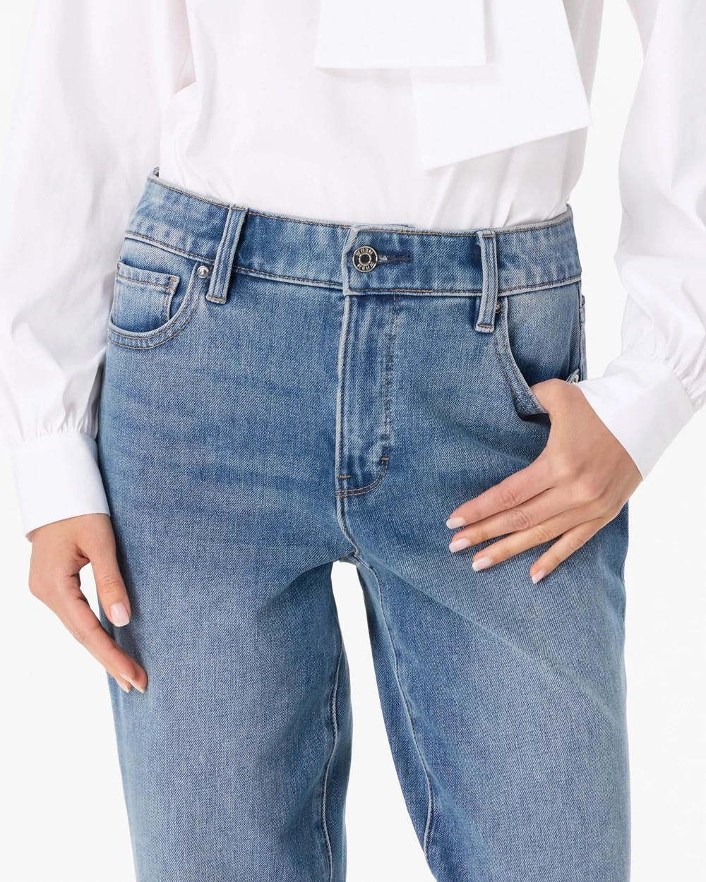 High-Rise Straight Jean