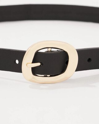 Sculptural Buckle Belt click to view larger image.