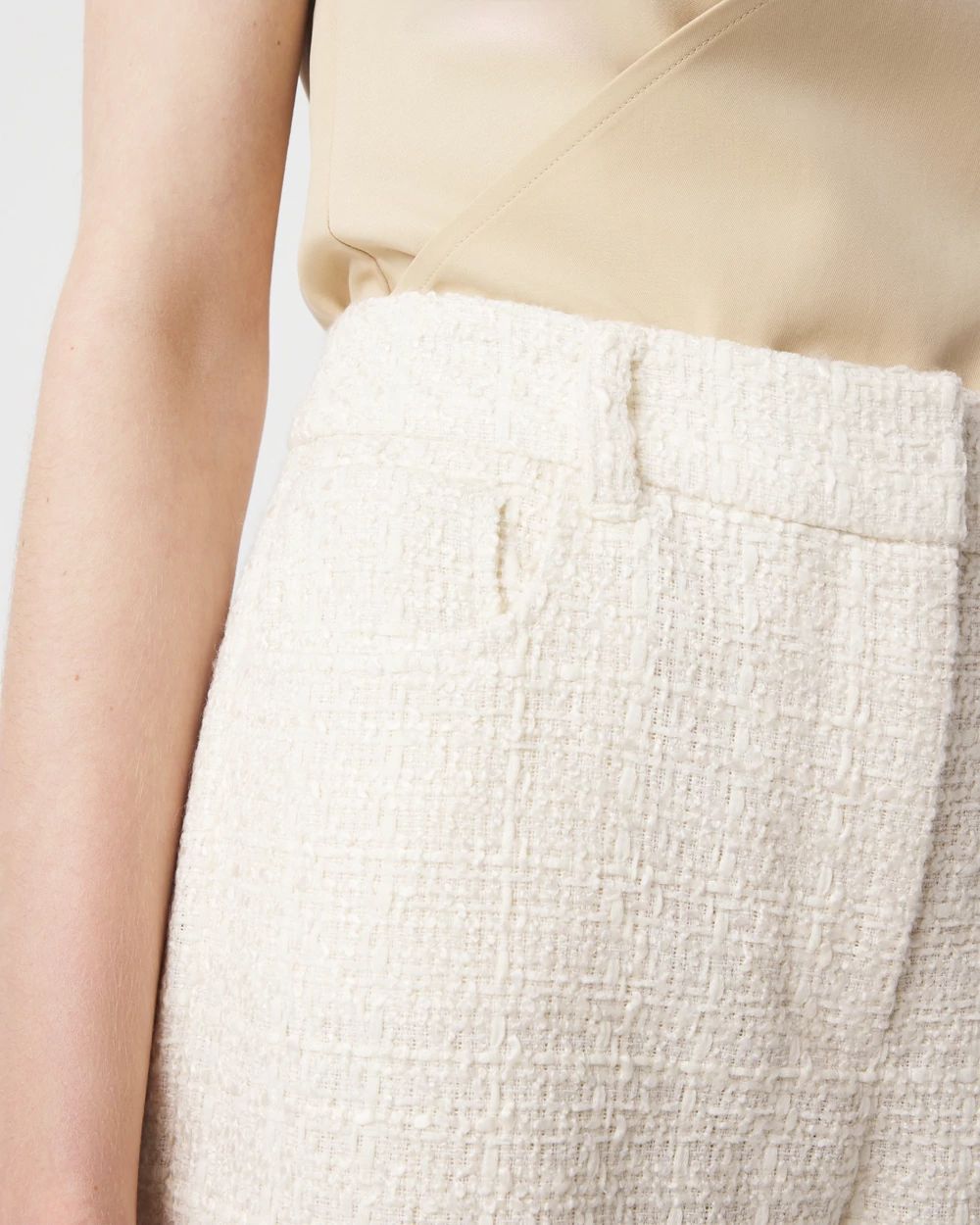Tailored Boucle Short