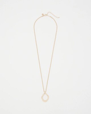 Sculptural Pendant Necklace click to view larger image.