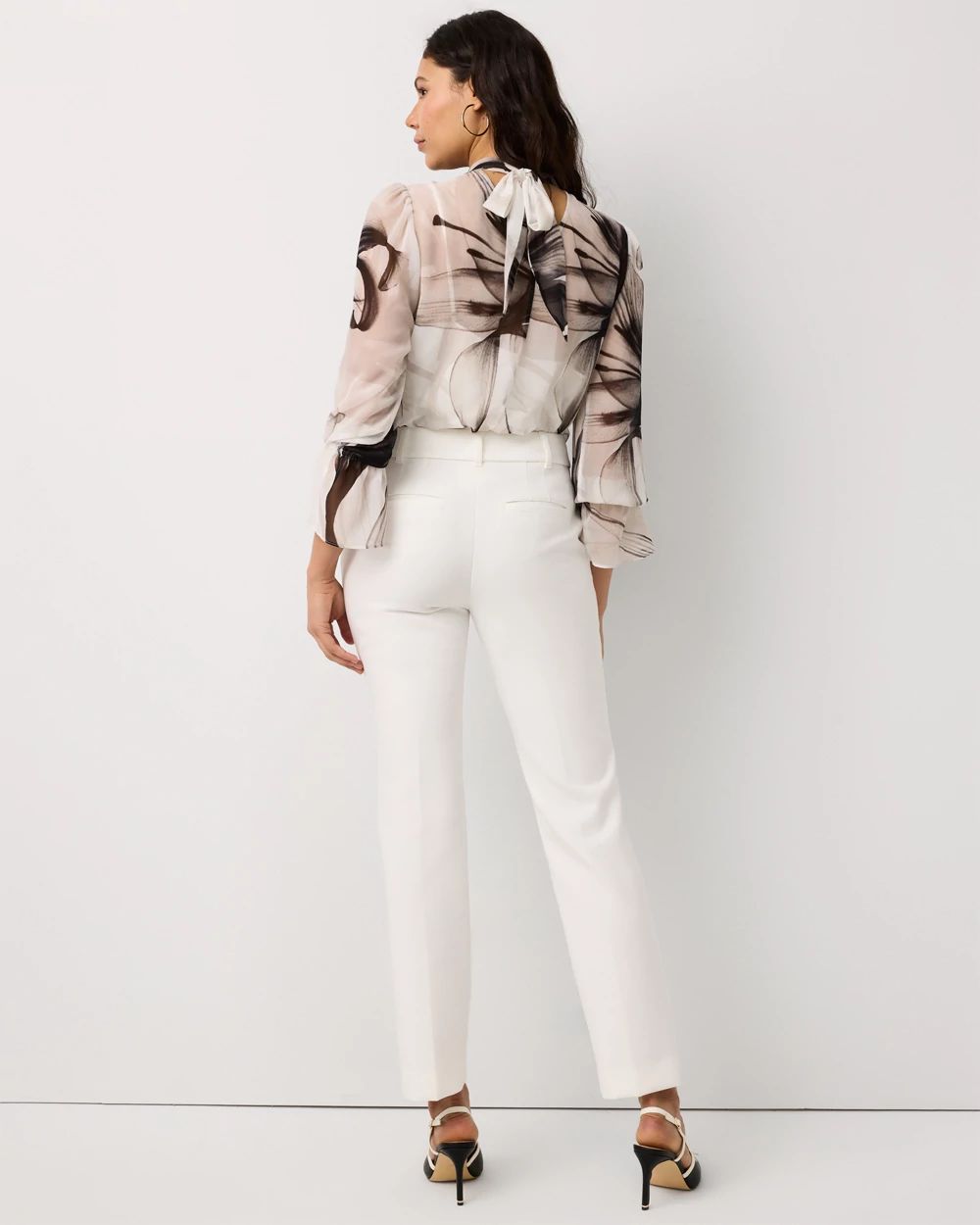 High Rise Zoey Straight Pant click to view larger image.