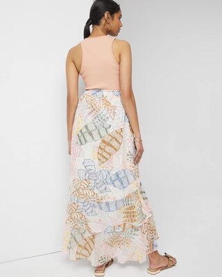 Ruffle Wrap Skirt