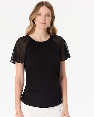 Flutter Sleeve Tee