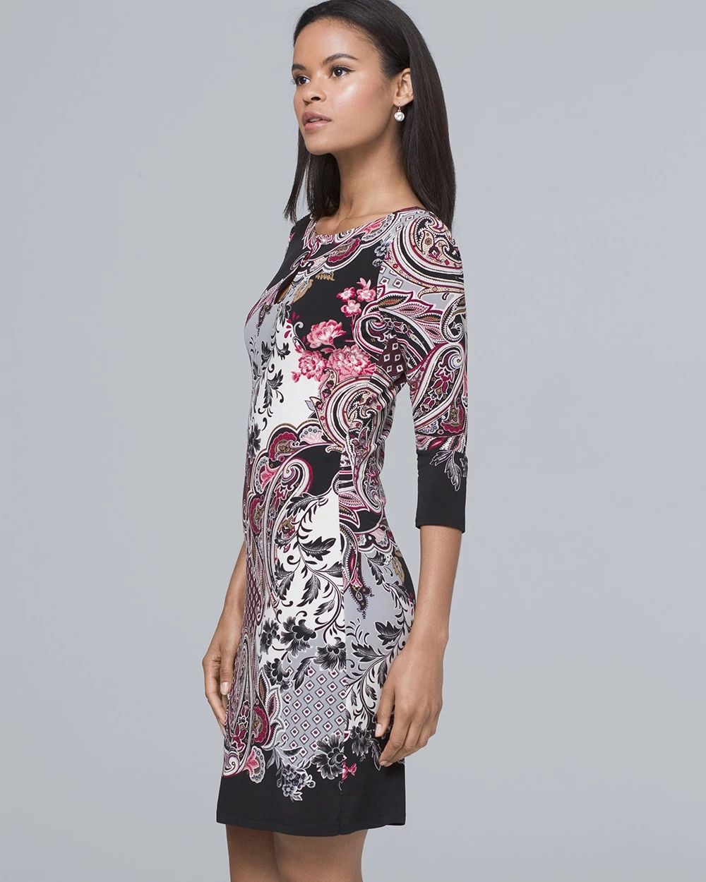 Floral Shift Dress