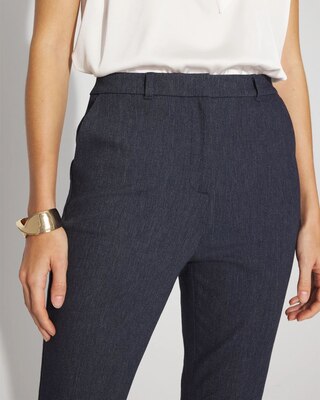 Tailored Denim-Look Kick Flare Pant click to view larger image.