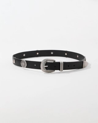 Western Denim Belt click to view larger image.