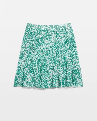 Floral Mini Skirt