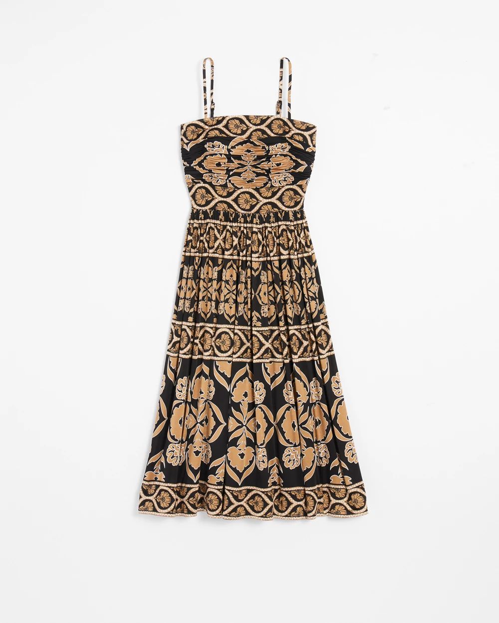 Strapless Knit Fit & Flare Dress