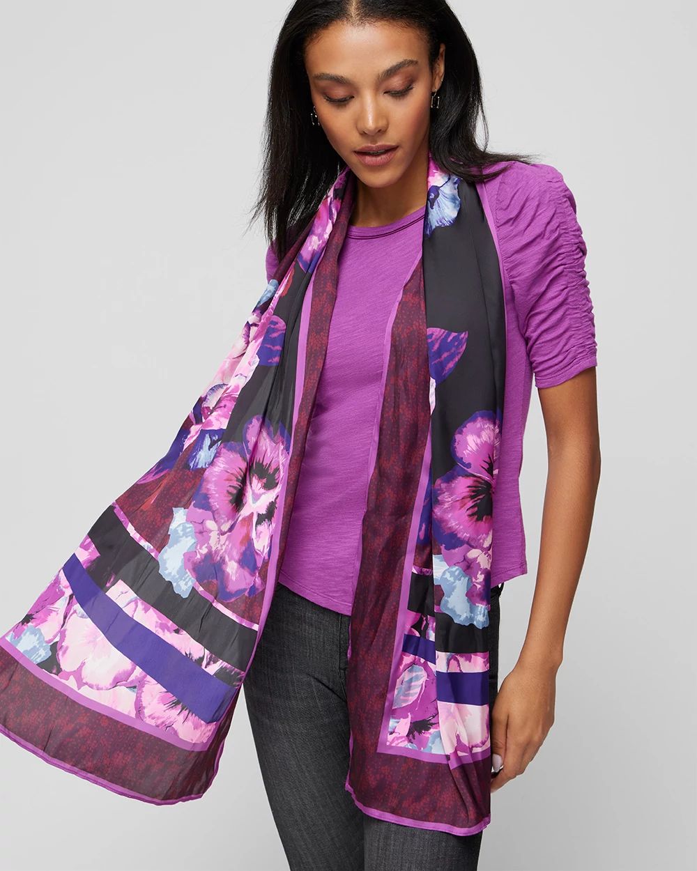 Viola Oblong Scarf