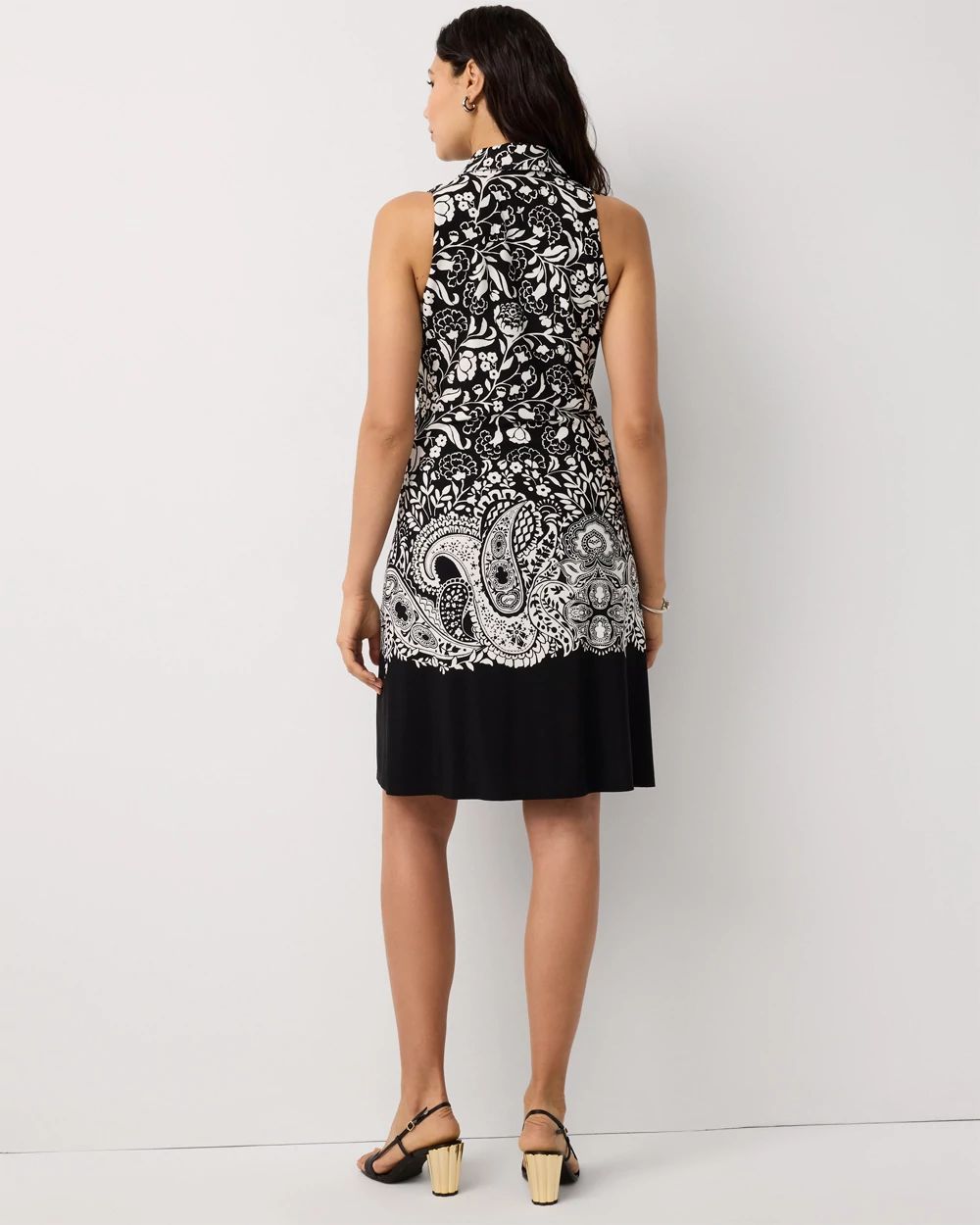 Petite Tie-Waist Shirt Dress click to view larger image.