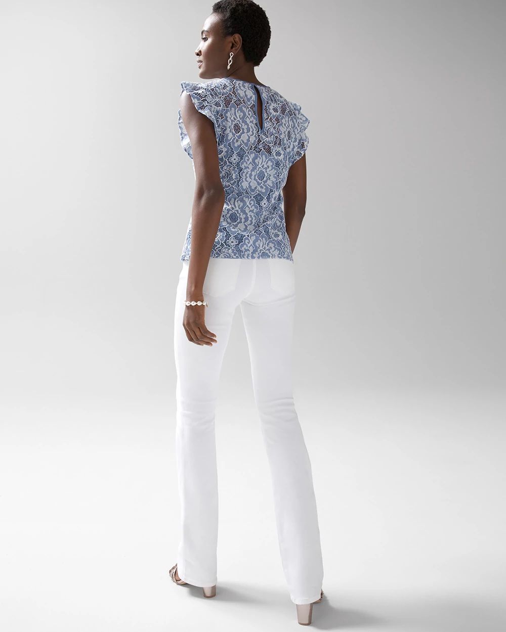 Sleeveless Lace Top