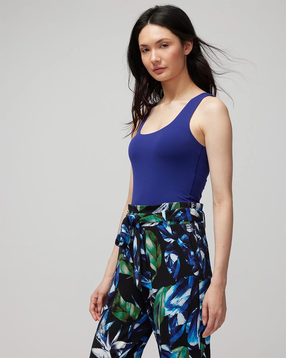 WHBM FORME™ All Ways Stretch Dual Neck Tank