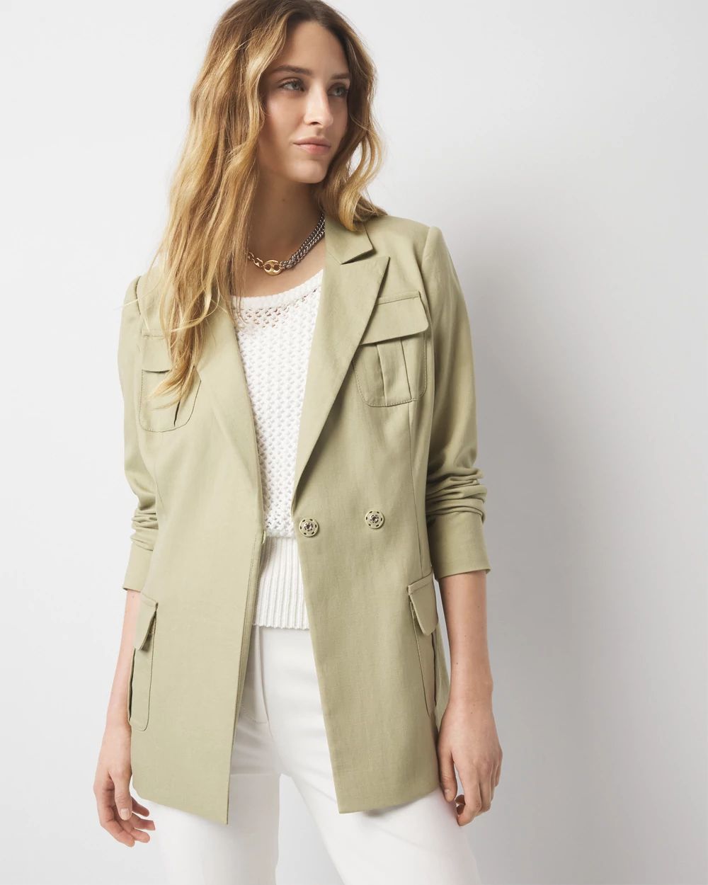 Belted Safari Jacket