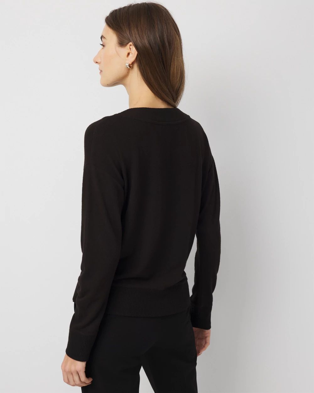 Embellished V-neck Top click to view larger image.