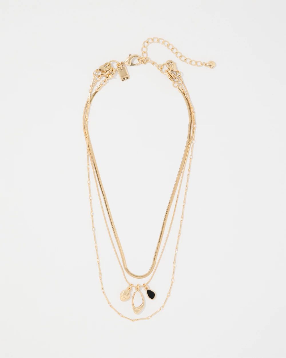 Mother of Pearl Convertible Necklace click to view larger image.