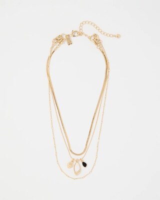 Mother of Pearl Convertible Necklace click to view larger image.