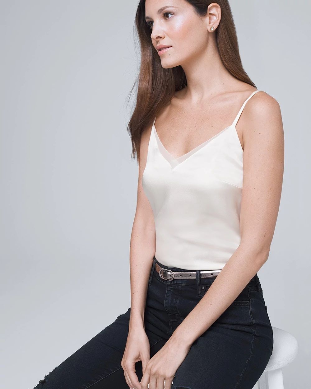 Floral Satin Camisole