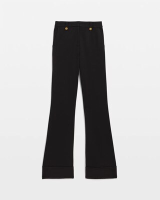 Button Detail High-Rise Piper Flare Pant click to view larger image.