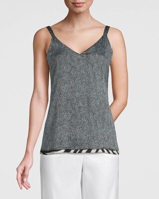 ULTIMATE REVERSIBLE ZEBRA/DOT CAMISOLE