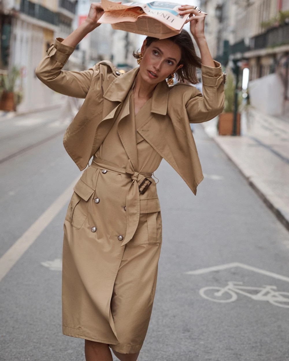 Convertible Trench Coat