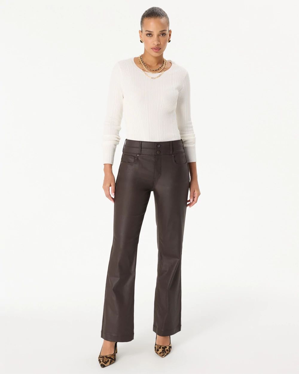 Coated Trouser Jean