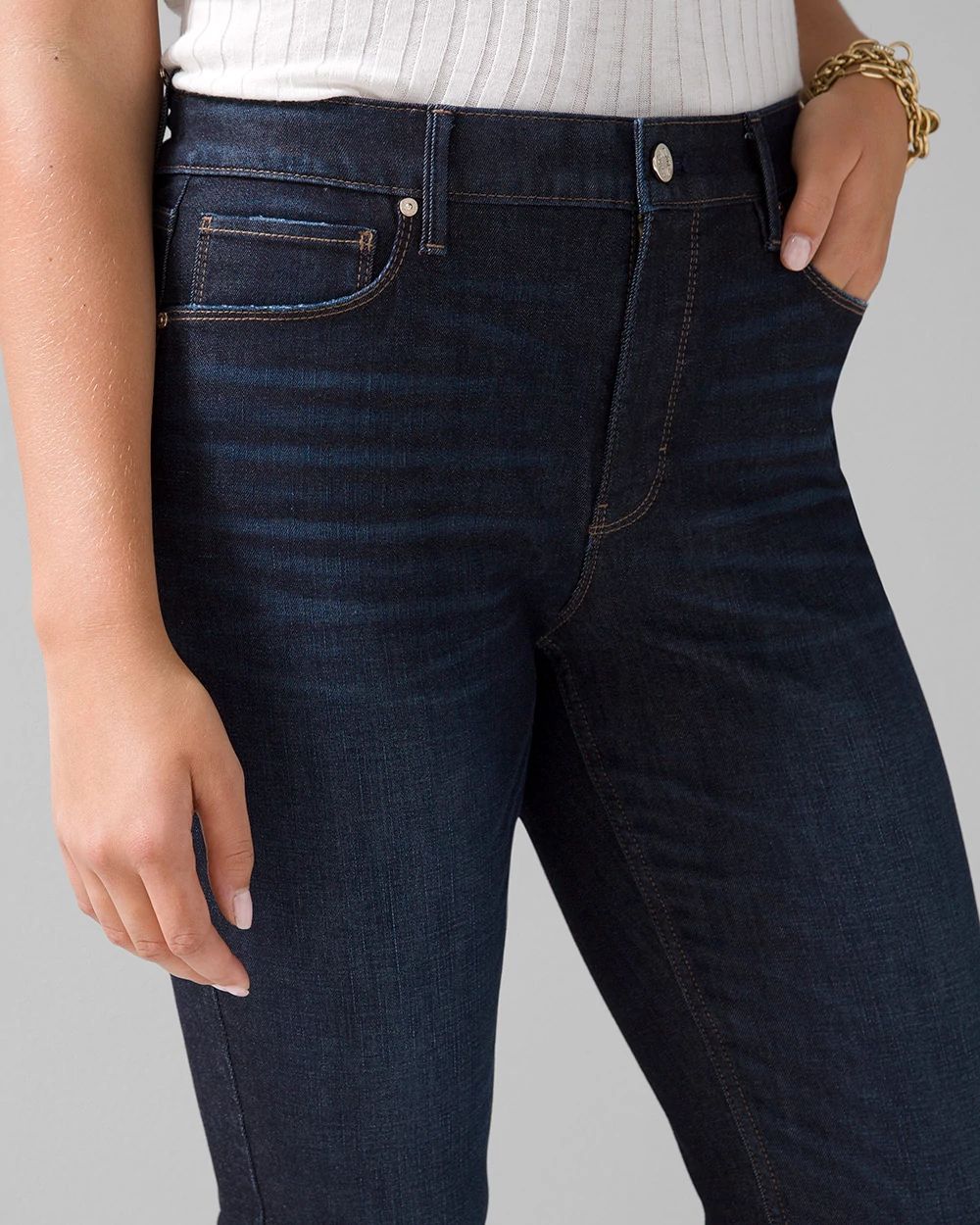Curvy High-Rise Slim Jeans