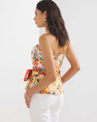 Tie-Waist Bustier