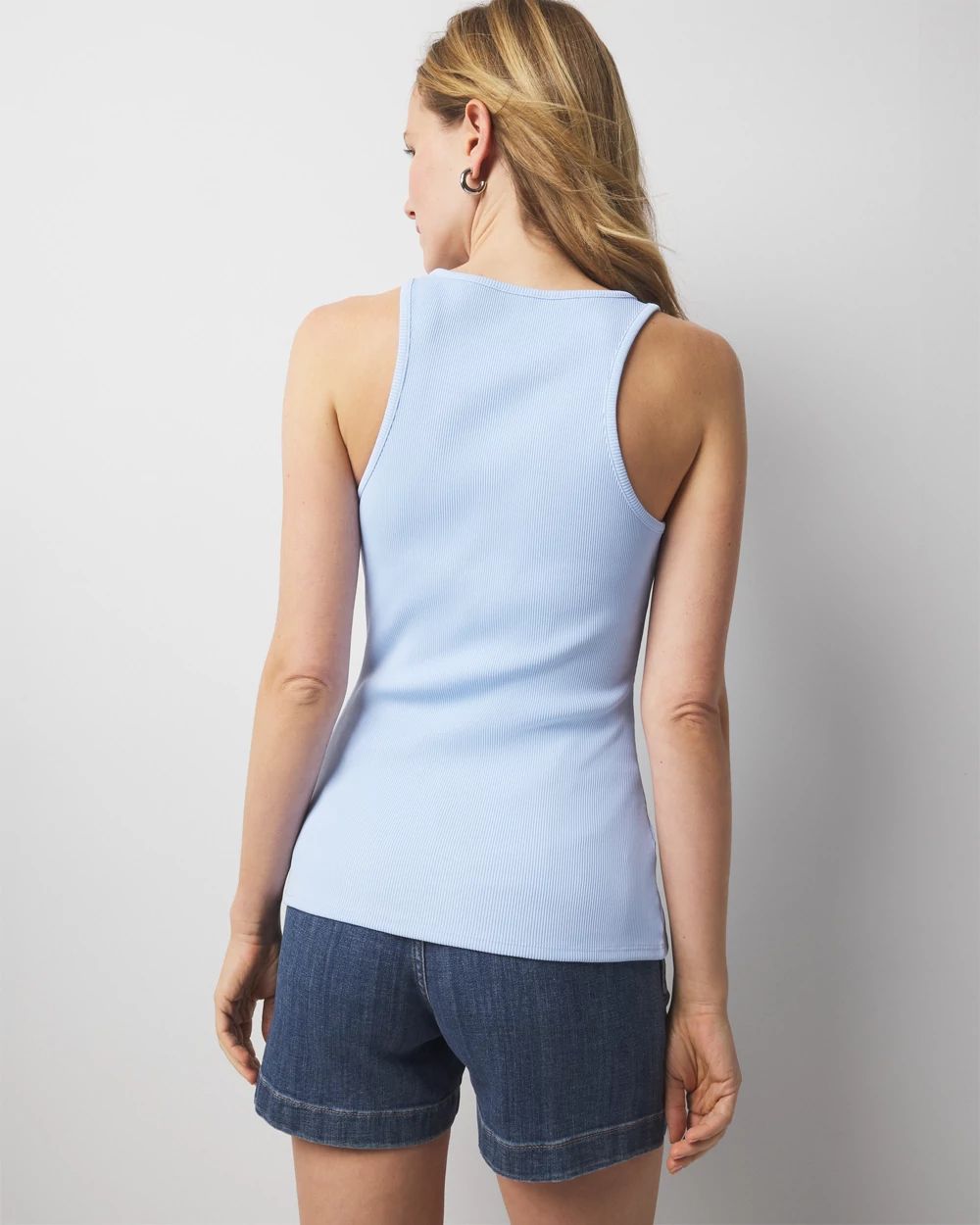 WHBM FORME™ Ribbed Stretch Tank