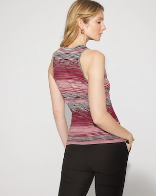 Space-Dyed  Sweater Tank Top click to view larger image.