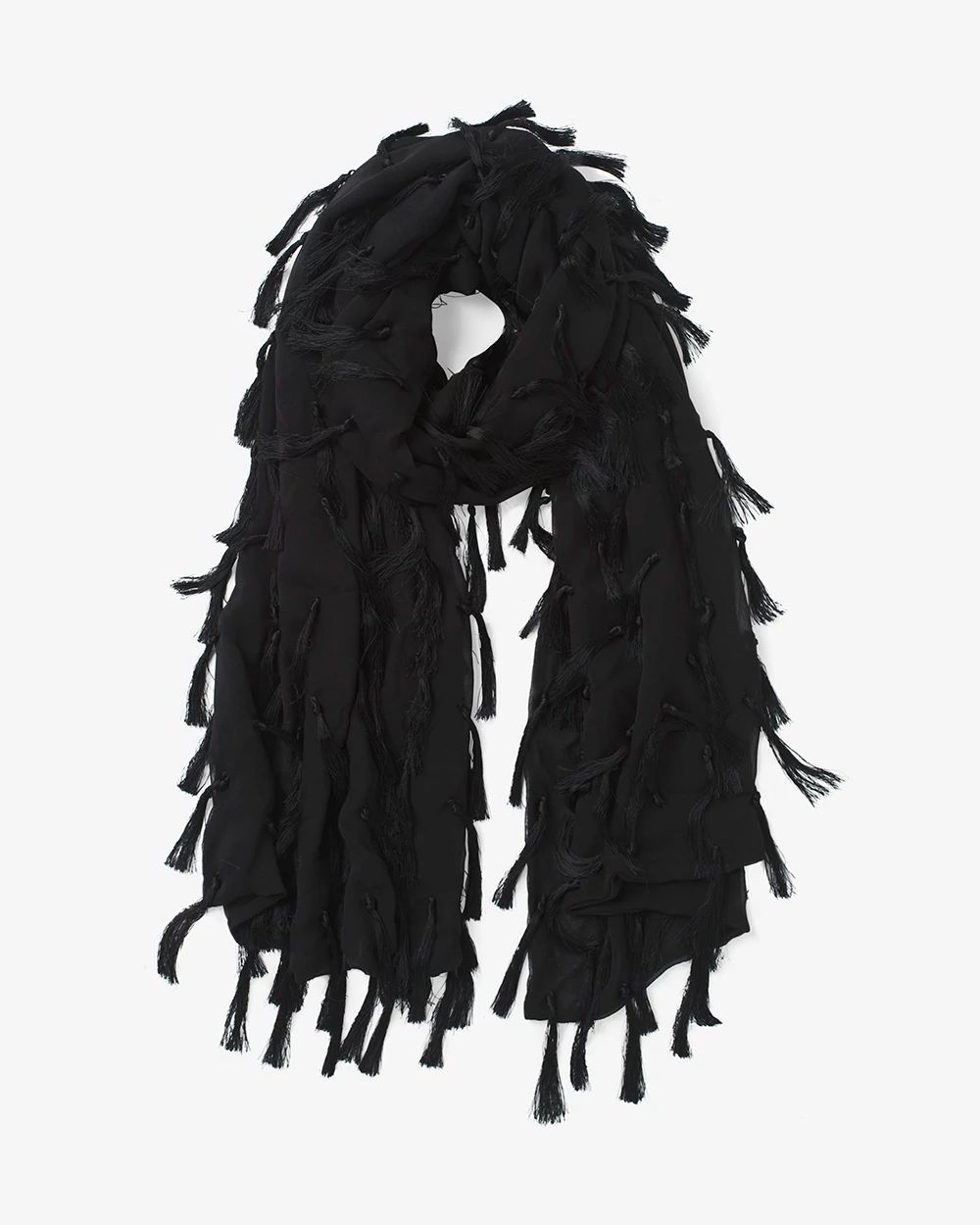 Black Tassel Wrap