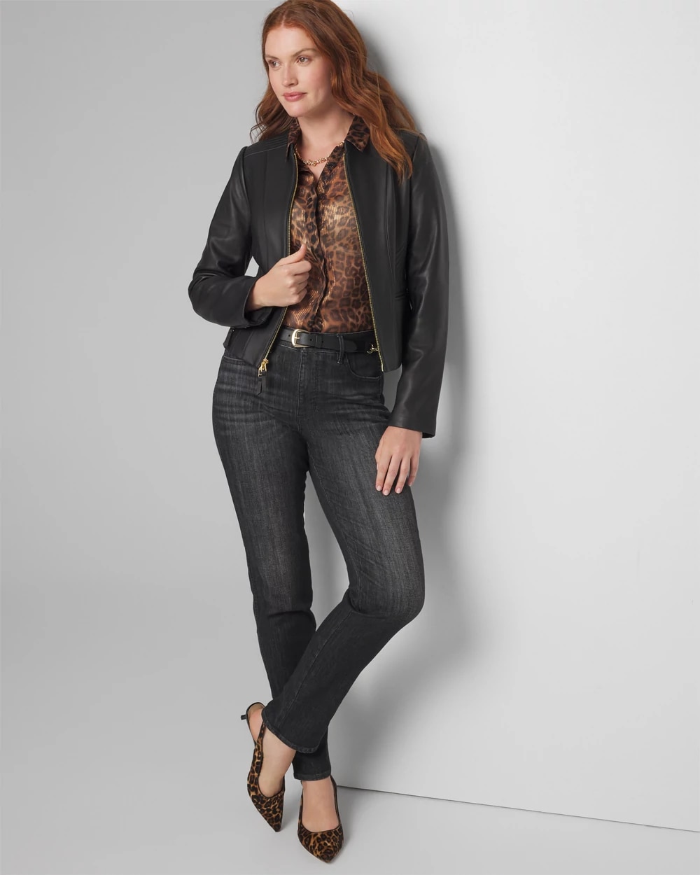 High-Rise Straight Jean