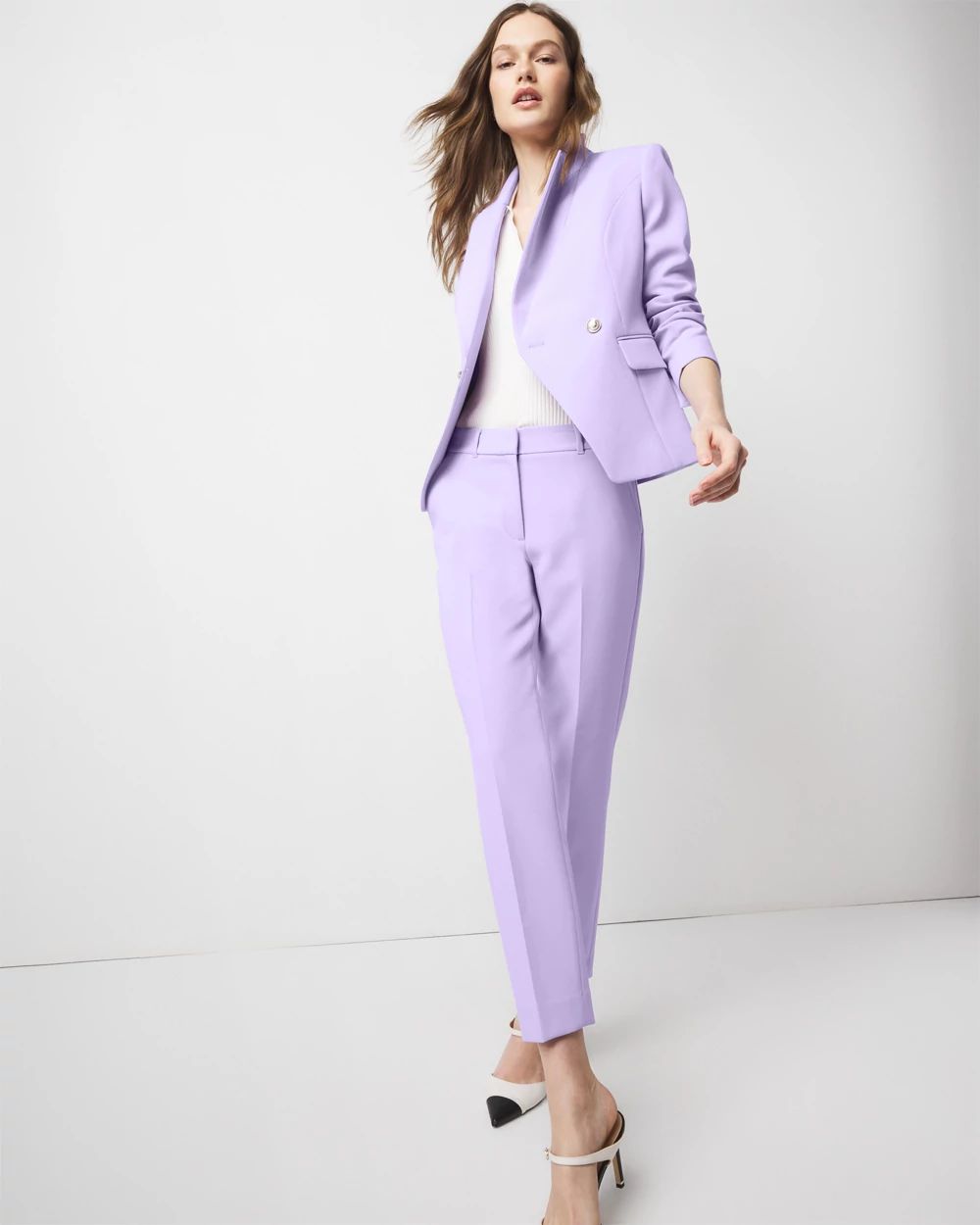 WHBM® Petite Elle Slim Ankle Pants