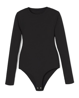 WHBM® FORME Long-Sleeve Bodysuit click to view larger image.
