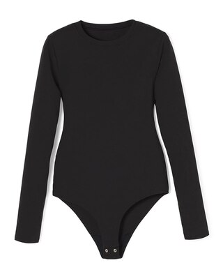 WHBM FORME™ All Ways Stretch Long-Sleeve Bodysuit click to view larger image.