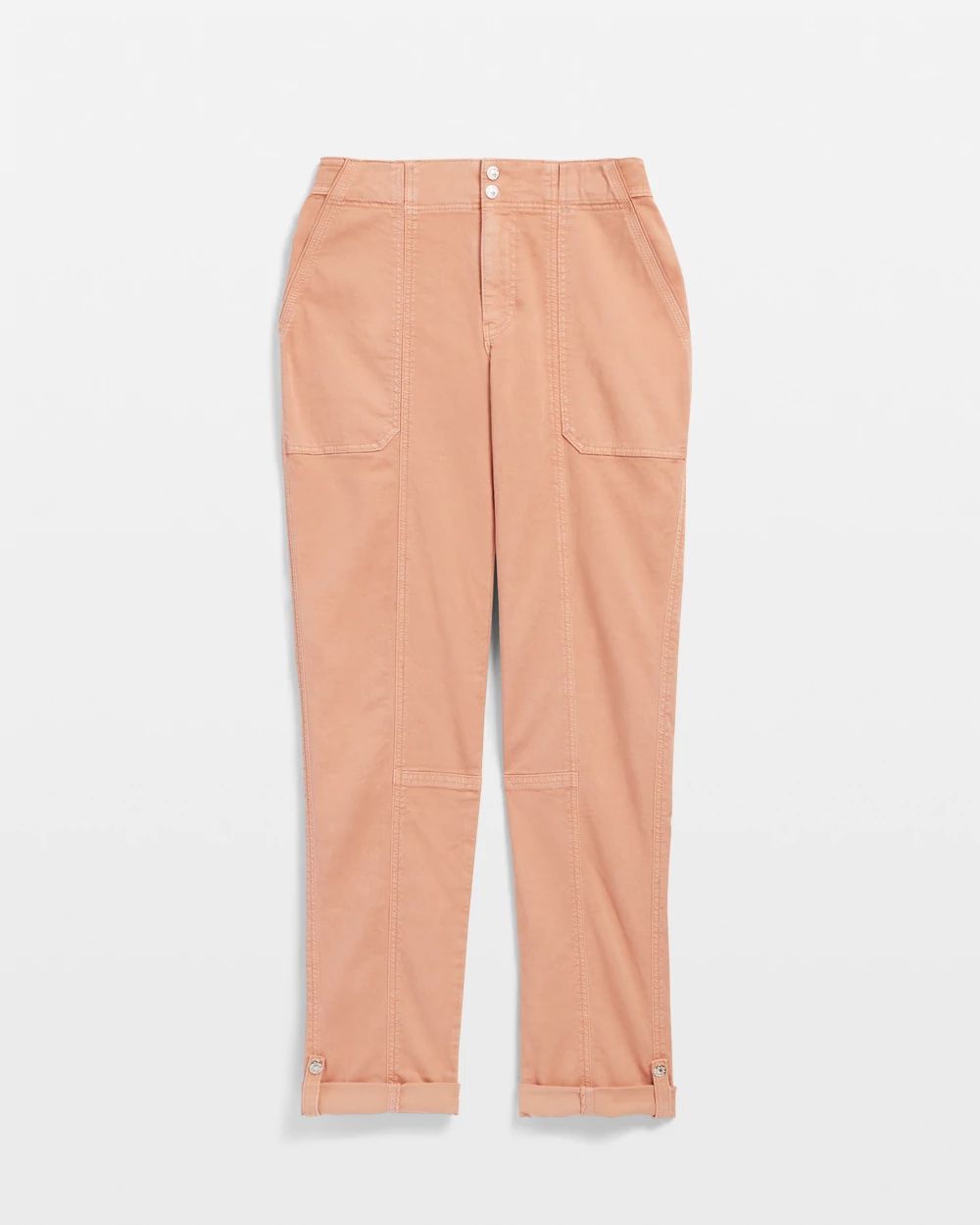 Mid-Rise Pret-A-Pedi Straight Crop Pants