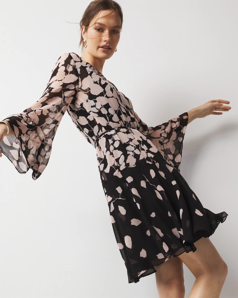 Petite Floral Tunic Dress