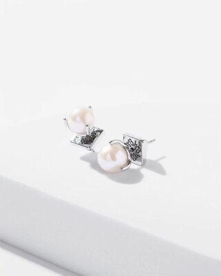 Pearl Stud Earrings
