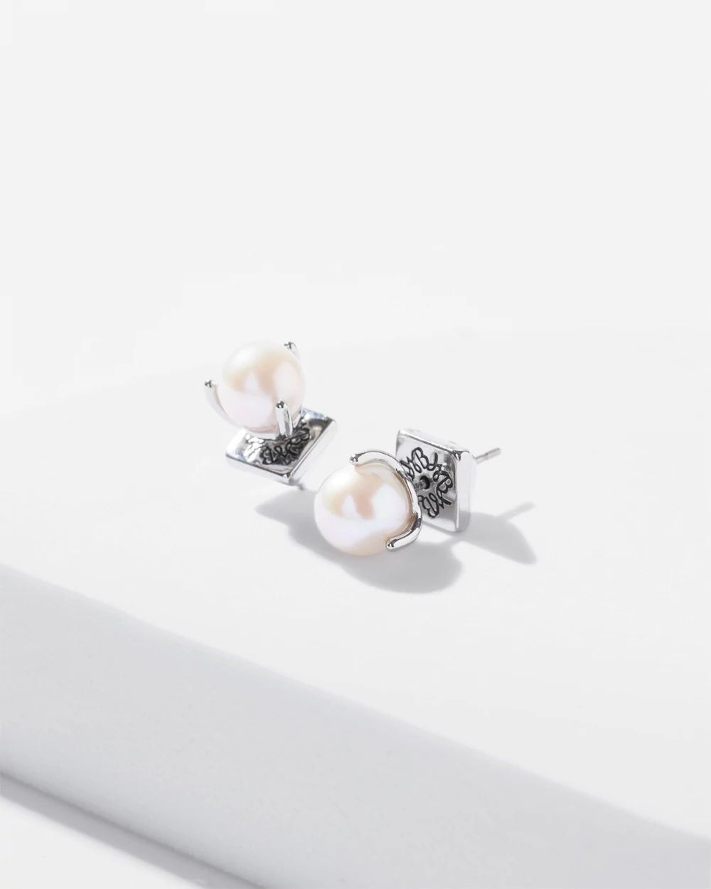 Pearl Stud Earrings