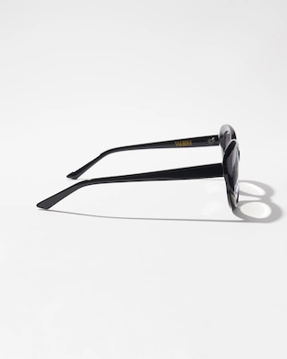 Black Rounded Reading Glasses click to view larger image.